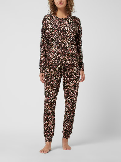 DKNY Pyjama mit Stretch-Anteil  Hellbraun 1