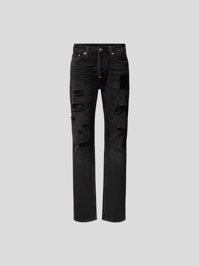 Evisu Jeans im Destroyed-Look Black 2