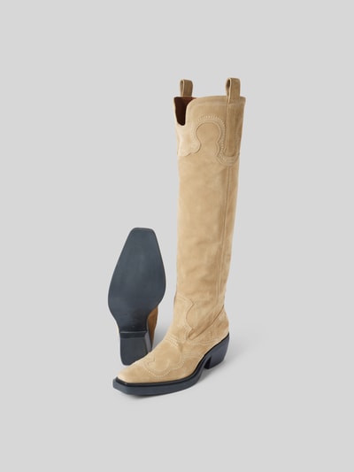 Copenhagen Boots im Cowboy-Stil Beige 5