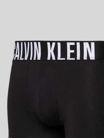 Calvin Klein Underwear Trunks mit Label-Bund im 3er-Pack Black 2