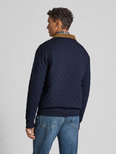 Gant Sweatjacke mit Reißverschluss Dunkelblau 5