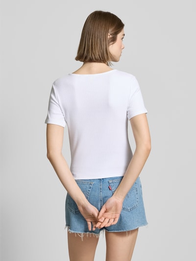 Levi's® T-Shirt mit Knopfleiste Weiss 5