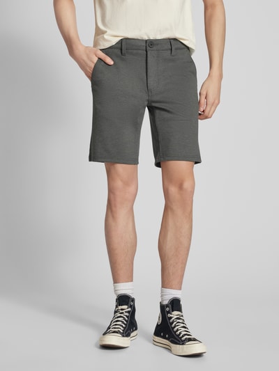 Blend Regular Fit Shorts mit Eingrifftaschen Graphit 4