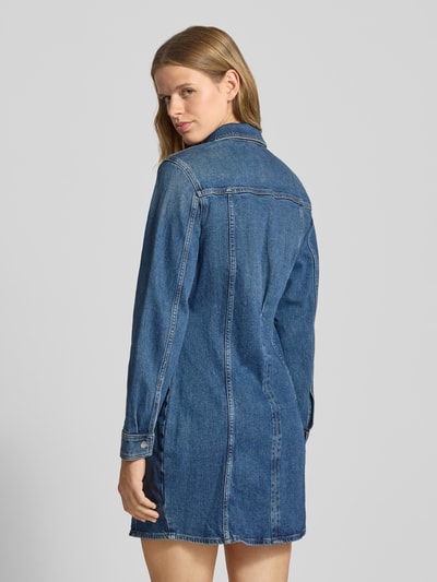 Calvin Klein Jeans Minikleid in Denim-Optik Modell 'Cold' Jeansblau 5