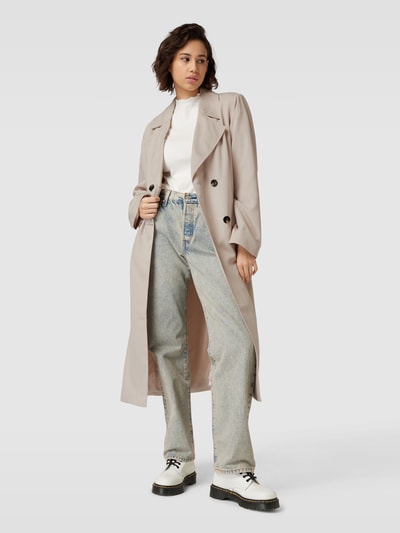 Pieces Trenchcoat mit Reverskragen Modell 'SCARLETT' Sand 1