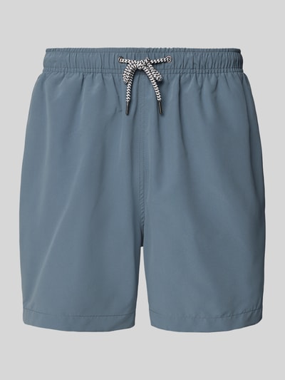 MCNEAL Badehose mit elastischem Bund Mittelgrau 1