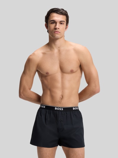 BOSS Bokserki o kroju loose fit w zestawie 2 szt. model '2P BOXER SHORTS EW' Złamany biały 4