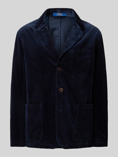 Polo Ralph Lauren Corduroy colbert met opgestikte steekzakken Marineblauw - 2