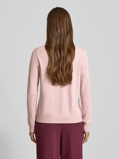 Christian Berg Woman Gebreide pullover van puur kasjmier Lichtroze - 5