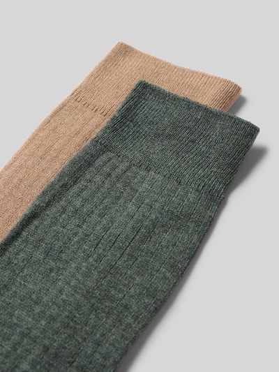 Jake*s Casual Socken mit Strukturmuster im 2er-Pack Hazel 2