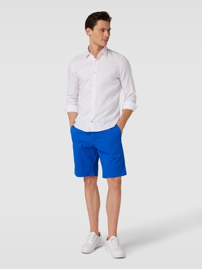 Tommy Hilfiger Chino-Shorts mit seitlichen Eingrifftaschen Modell 'HARLEM' Royal 1