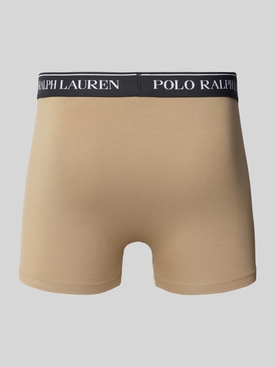 Polo Ralph Lauren Underwear Trunks mit elastischem Label-Bund im 5er-Pack Sand 3