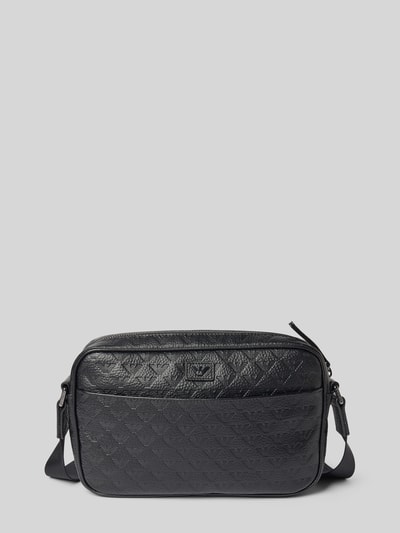 Emporio Armani Umhängetasche mit Logo-Muster Black 2