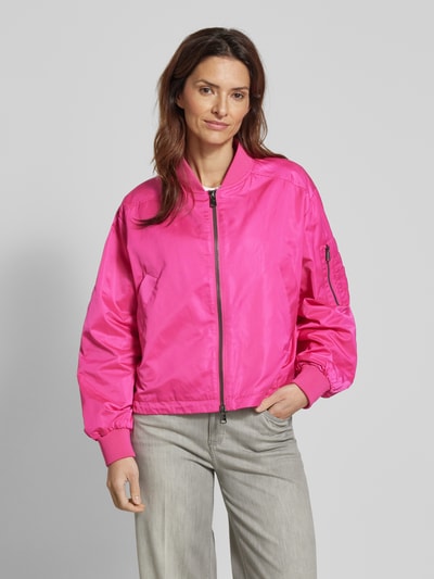 Beaumont Amsterdam Bomberjacke mit Zweiwege-Reißverschluss Modell 'JODY' Pink 4