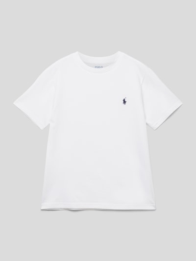 Polo Ralph Lauren Teens T-Shirt mit Logo-Stitching Weiss 1