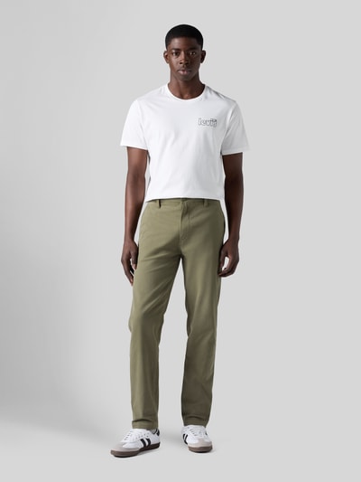 Levi's® Chinosy o kroju regular fit z czystej bawełny Oliwkowy 3