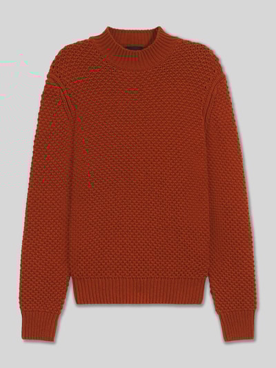 BOSS Regular Fit Strickpullover aus reiner Schurwolle Modell 'C-HELETTO' - BECKHAM x BOSS Orange 2