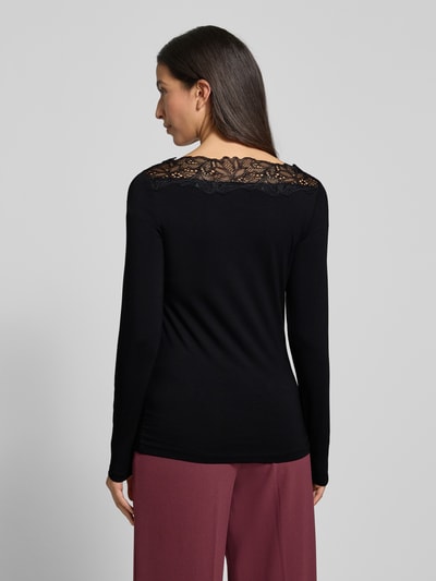 Soyaconcept Regular Fit Longsleeve aus Lyocell-Mix Modell 'Marica' Black 5