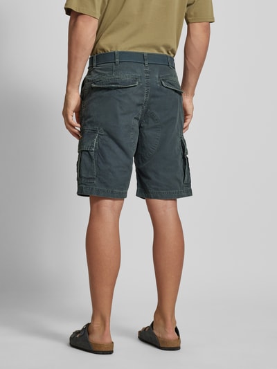 Superdry Regular Fit Cargoshorts mit Gürtel Marine 5