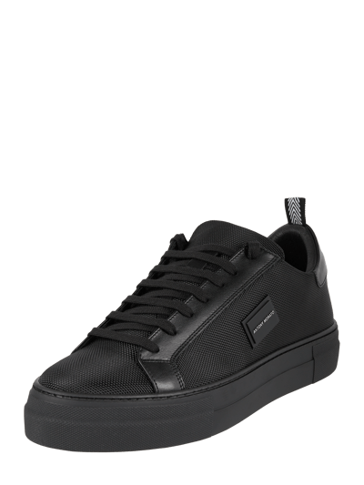 Antony Morato Sneaker van leer en textiel  Zwart - 1