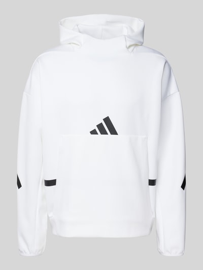 ADIDAS SPORTSWEAR Hoodie mit Kängurutasche Weiss 1