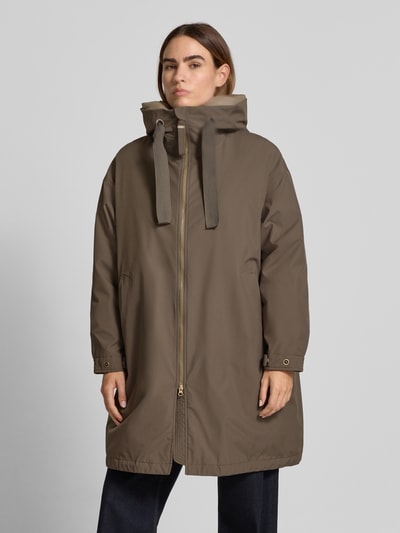 G-LAB Jacke in Überlänge Modell 'JOY' Taupe 4