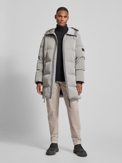 Marc O'Polo Regular Fit Daunenjacke mit leicht schimmernder Oberfläche  Offwhite 1