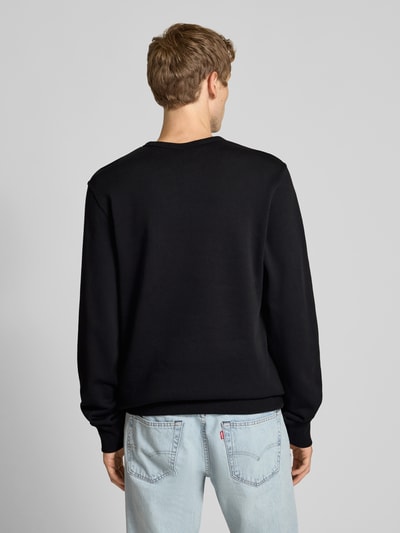 CHAMPION Sweatshirt met labelstitching Zwart - 5