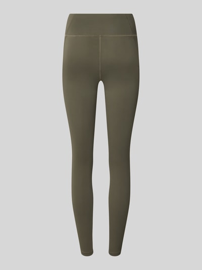 Produktfoto, Leggings mit Stretch-Anteil Modell 'CORE' von ASICS TIGER, elastyczna mieszanka materiałów, krój skinny fit, elastyczny pas, nadruk z logo