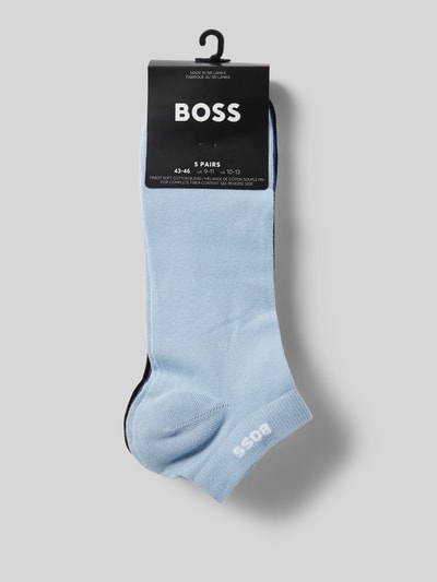 BOSS Socken mit Label-Print im 5er-Pack Hellblau 3