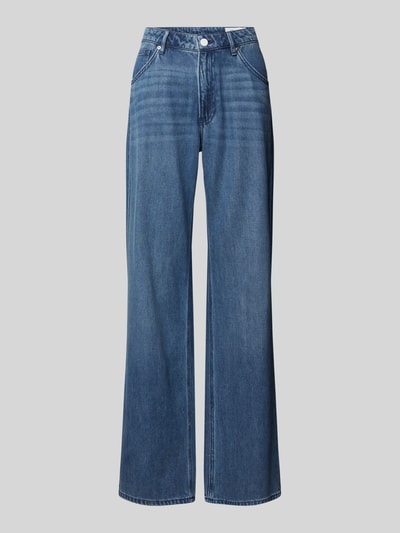 s.Oliver RED LABEL Straight Fit Jeans mit lockerem Boyfriend-Schnitt Modell 'BETH' Jeansblau 2