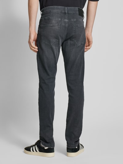 Only & Sons Slim Fit Jeans im 5-Pocket-Design Modell 'Loom' Mittelgrau 5