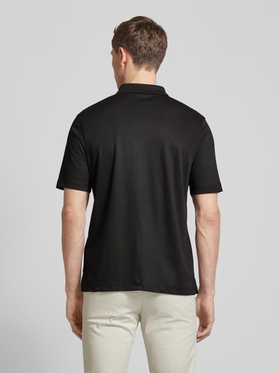 Christian Berg Men Regular Fit Poloshirt mit Brusttasche Black 5
