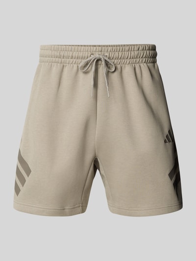 ADIDAS SPORTSWEAR Sweatshorts mit elastischem Bund Taupe 1