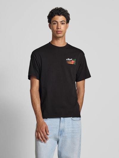 Levi's® T-Shirt mit Motiv-, Label- und Statement-Print Black 4