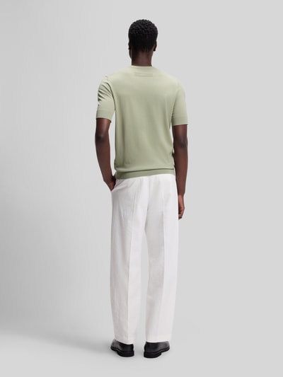 HUGO Slim Fit Pullover aus Feinstrick Mint 5