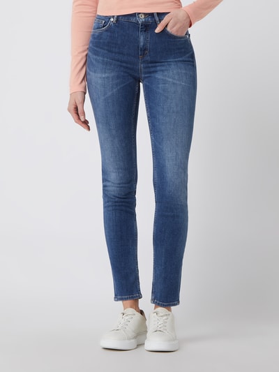 Marc O'Polo Skinny fit jeans met stretch, model 'Skara' Jeansblauw - 4