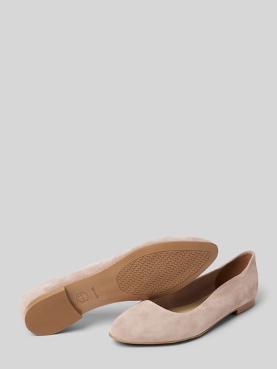 Tamaris Ballerinas mit Blockabsatz Beige 4