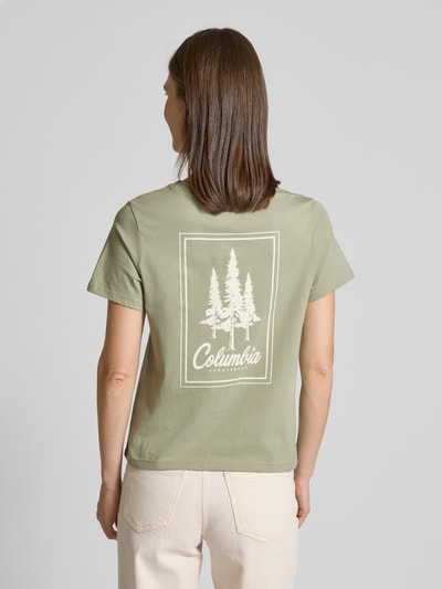 COLUMBIA T-Shirt mit Label-Print Modell 'ROLLING BEND' Khaki 5