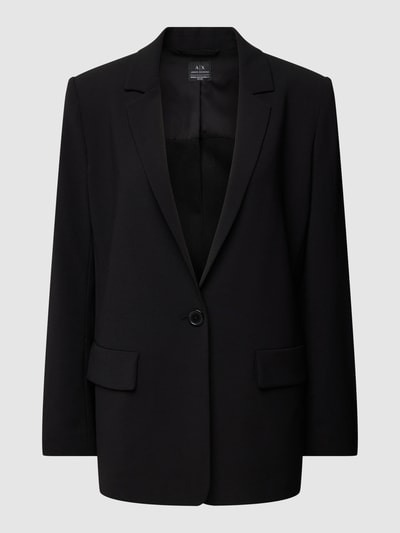 ARMANI EXCHANGE Blazer met klepzakken Zwart - 2