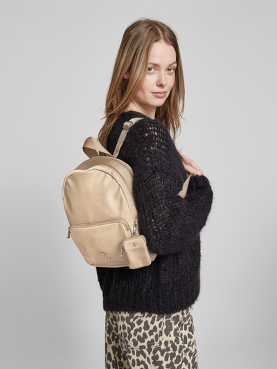 BOGNER Rugzak met logo-applicatie, model 'VERBIER PLAY HERMINE' Steengrijs - 1