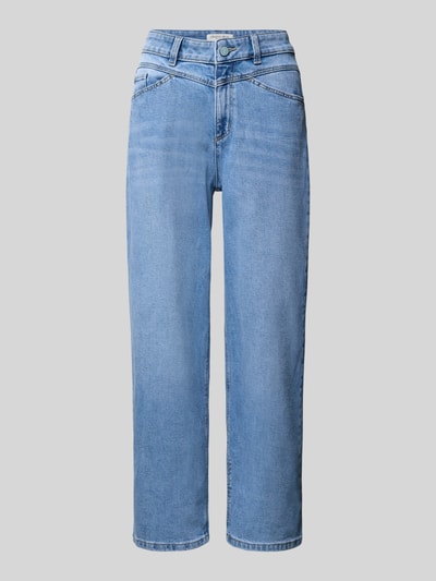 Produktfoto, Barrel Fit Jeans mit Eingrifftaschen von Christian Berg Woman, mieszanka bawełny i wiskozy, jasnoniebieski kolor