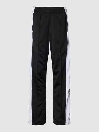 adidas Originals Sweatpants met drukknoopsluitingen opzij, model 'ADIBREAK' Zwart - 2