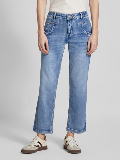 Buena Vista Straight Fit Jeans mit Viskose-Anteil Modell 'Anna' Hellblau 4