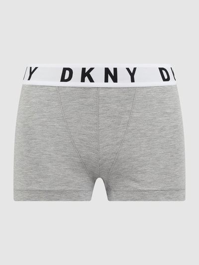 DKNY Panty mit Logo-Bund  Mittelgrau Melange 2