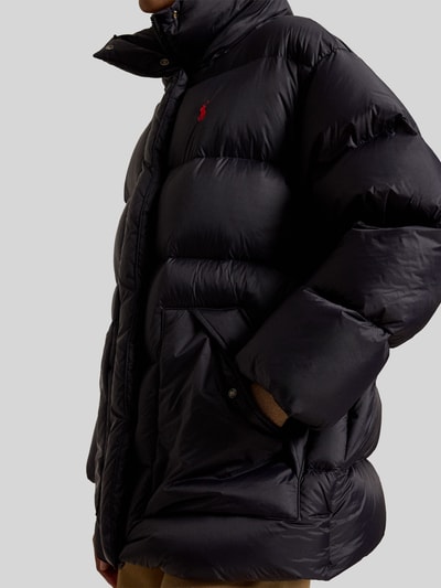 Polo Ralph Lauren Regular Fit Daunenjacke mit Logo-Stutching Black 6