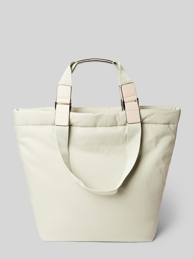 STUDIO BERLIN Handtasche mit Label-Badge Modell 'PRENZLAU' Mint 4