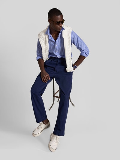 Polo Ralph Lauren Regular Fit Freizeithemd aus reiner Baumwolle Blau 6