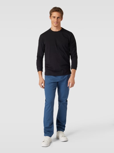 Tom Tailor Longsleeve mit Rundhalsausschnitt Black 1