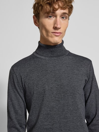 Blend Coltrui met labeldetail Zwart - 3